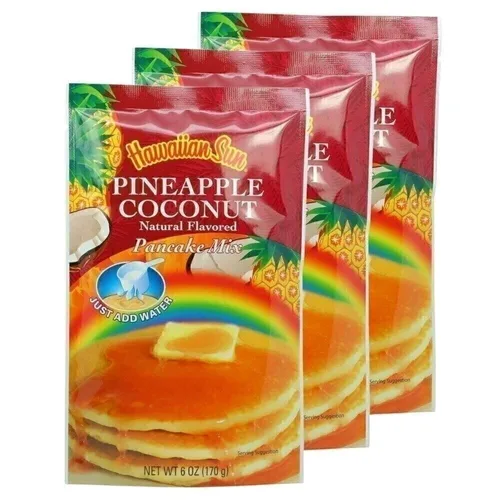 Vista 11 de Mezcla para panqueques de plátano y nuez de macadamia, 6 onzas de Hawaiian Sun