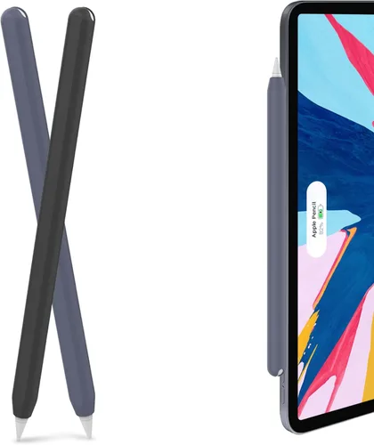 Vista 23 de AHASTYLE Funda Duotone para Apple Pencil de 2ª generación y Apple Pencil Pro (2024) Funda protectora ultra delgada de silicona compatible con carga