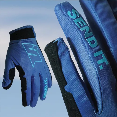 Vista 6 de Send It. Reveler - Guantes deportivos para hombres y mujeres, duraderos y ligeros, guantes de ciclismo de montaña y motocicleta, accesorios