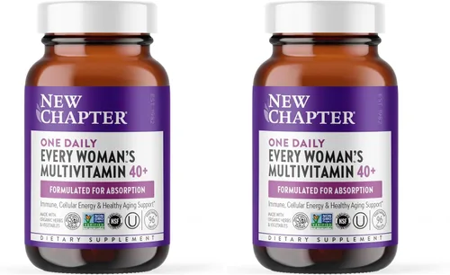 Vista 10 de Comprimidos multivitamínicos para mujeres de 40 años en adelante New Chapter, una al día, ANC-204, 1, 1
