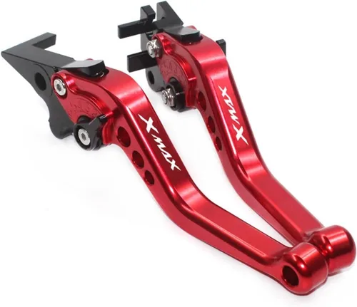 Vista 15 de Para Yamaha Xmax 250 300 400 Xmax X-MAX 250 300 400 motocicleta CNC ajustable embrague palanca de freno de control manijas freno de mano