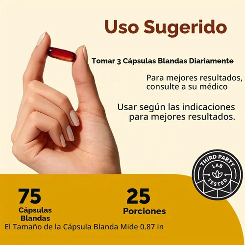 Vista 3 de Micro Ingredients Aceite de semilla de calabaza con palma enana, 75