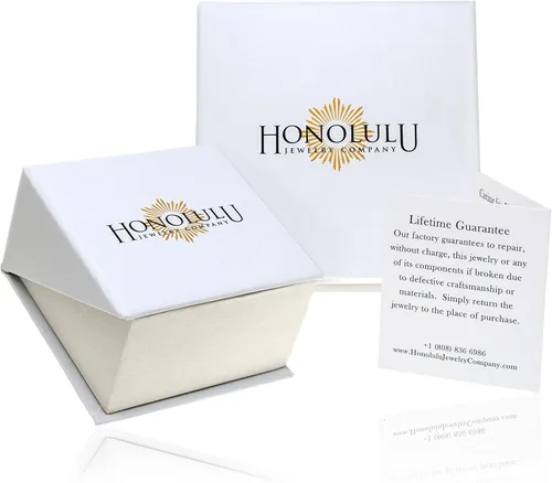 Vista 4 de Honolulu Jewelry Company Anillo de plata de ley hawaiana abierta
