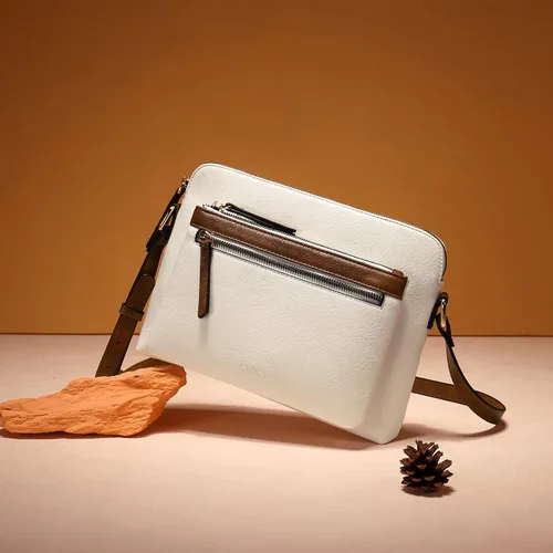 Vista 8 de CLUCI Bolso cruzado para mujer, con múltiples bolsillos, de piel vegana, bolso de hombro pequeño, bolso de hombro para verano, viaje, diseñador