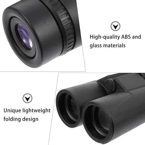 Vista 2 de 1pc Binoculars Travel Binocular Outdoor Binocular Birding Binocular Sightseeing Binocular Outdoor Use Telescope Binocular for Travel Binocular for