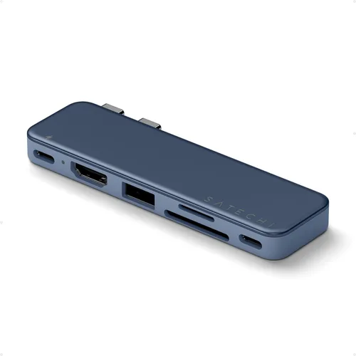Vista 10 de Satechi Concentrador a presión USB-C 6 en 2, HDMI 4K/60Hz, para MacBook Neo Rubor