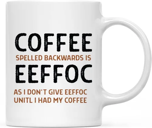 Vista 11 de Andaz Press Taza de café divertida de cerámica de 11 onzas – Come Out Now I've Had My Coffee Tazas de café divertidas para hombres y mujeres