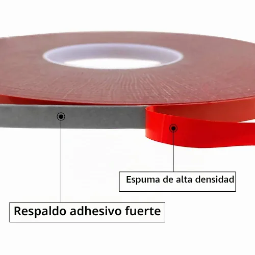 Vista 3 de DGSL Cinta de doble cara, cinta de montaje de espuma resistente de 0.39