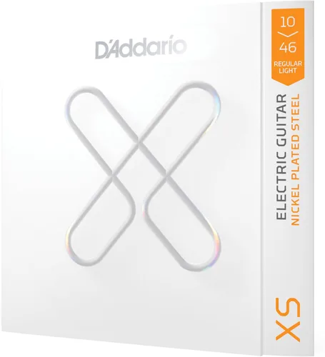 Vista 17 de D'Addario - Cuerdas de guitarra eléctrica con revestimiento de níquel XS, XSE1156, calibre Med Top/X-Heavy Bottom 11-56, juego de 6 cuerdas, paquete