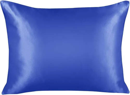 Vista 36 de ShopBedding - Lujosa funda de almohada de satén para el cabello, 2 unidades, satinada, estándar, con cremallera, estampado de cebra marrón