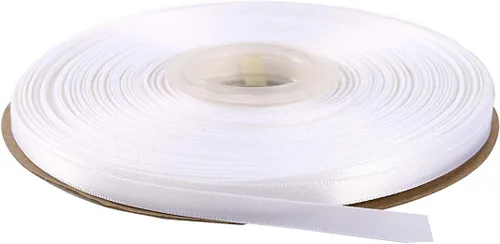Vista 25 de ITIsparkle Cinta de satén de doble cara de 1/4 de pulgada, 50 yardas, juego de rollos para envolver regalos, libros de recortes, recuerdos