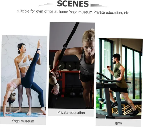 Vista 5 de Rodillo de yoga de espuma de alta densidad para masaje muscular, relajación, superficie antideslizante con diseño de ranura, equipo de fitness