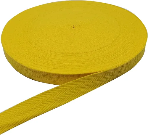 Vista 47 de Cinta de espiga de 50 yardas, cinta de algodón para coser (beige, 1 pulgada) Materiales respetuosos con el medio ambiente, suaves