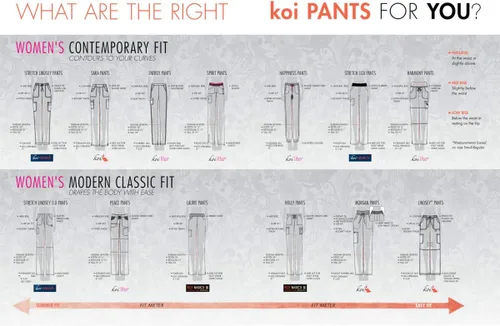 Vista 4 de KOI Basics KOI605 - Pantalón médico para hombre