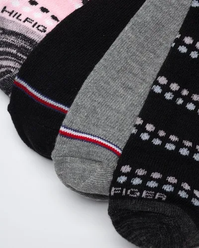 Vista 4 de Tommy Hilfiger Calcetines para mujer Forros ligeros invisibles (paquete de 6)