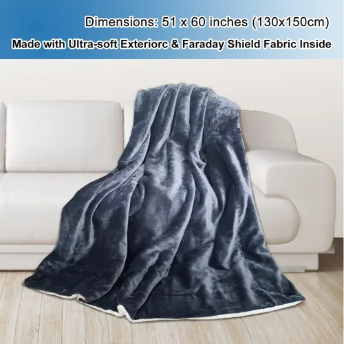 Vista 2 de Manta Faraday - Tamaño 50" x 60