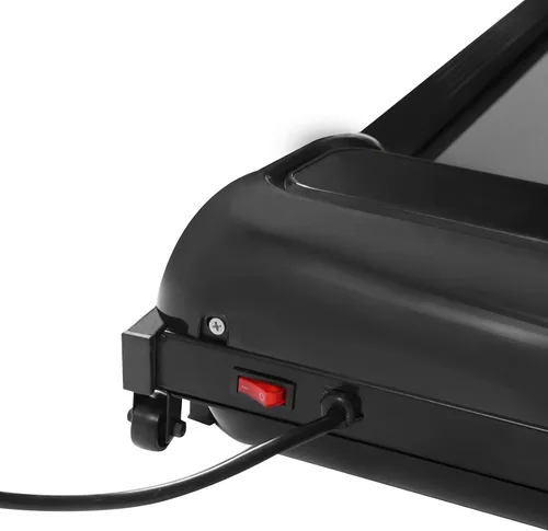 Vista 7 de Cinta de correr para el hogar, caminadora motorizada de 2.25 HP, velocidad de 4.97 mph, sin instalación, con control remoto y pantalla LED