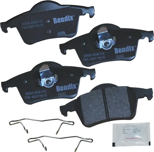 Vista 233 de Bendix Priority1 CFC154 - Juego de pastillas de freno de disco para Avanti II, Century, LeSabre, Regal, Riviera, chasis comercial, DeVille