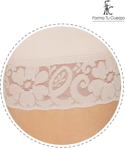 Vista 6 de Forma Tu Cuerpo, Faja Colombiana, body corto, control de abdomen y levantamiento de glúteos. Definición de cintura 3 ganchos
