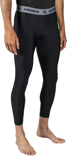 Vista 2 de malla protectora para entrenamiento de Jiu Jitsu y base de compresión. Para hombre.