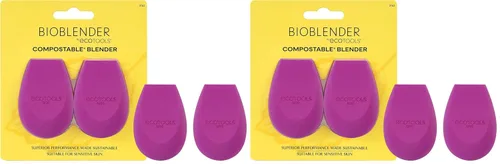 Vista 16 de EcoTools Bioblender - Esponja de maquillaje Duo, licuadora de maquillaje, 2