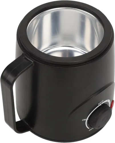 Vista 7 de Calentador eléctrico de cera para depilación, calentador de cera de temperatura ajustable de calentamiento rápido, olla de fusión de cera portátil