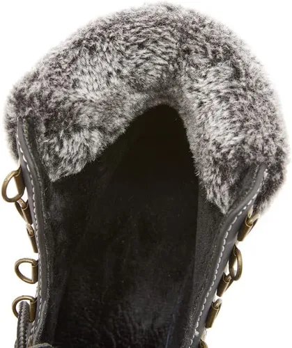 Vista 5 de COTTIMO Botas de invierno antideslizante con forro de piel para mujer