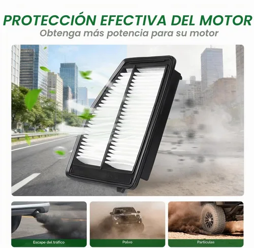 Vista 4 de Juego de filtros de aire de cabina y motor para Honda Civic 1.8L 2012-2015