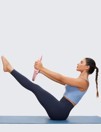 Vista 5 de CRZ YOGA Leggings de yoga 78 para mujer, sensación de desnudo, pantalones ajustados de cintura alta de 25 pulgadas
