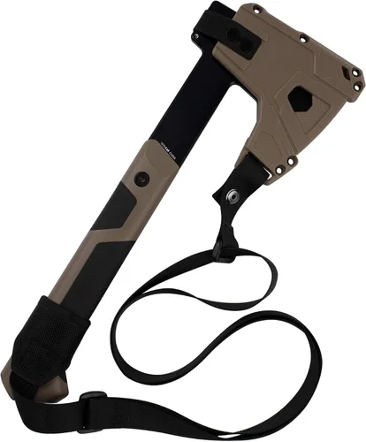 Vista 7 de Kershaw Deschutes Hacha Camp Hacha, espiga completa, acero inoxidable (1075)