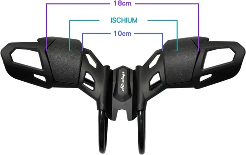 Vista 7 de Super Hornet EVO 4.0 Road - Sillín MTB con fundas, diseño innovador, negro, AW2703