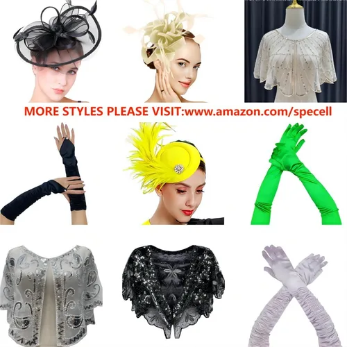 Vista 4 de Specell 1920s Shawls and Wraps for Evening Dresses,Wedding Shawl,Handmade Sequin Beaded Evening Shawl Bridal Wrap 22