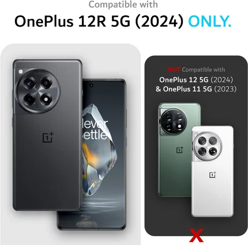 Vista 2 de TUDIA MergeGrip - Funda para OnePlus 12R 5G, color azul bahía AZUL (Bay Blue)