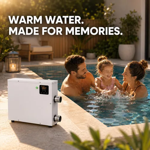 Vista 8 de Calentador eléctrico de spa para piscinas enterradas y sobre