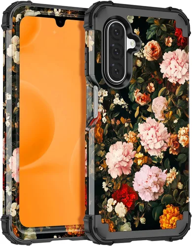 Vista 37 de Hekodonk Funda para Galaxy A17 5G, tres capas de protección resistente a prueba de golpes, plástico duro+silicona suave, funda protectora de cuerpo