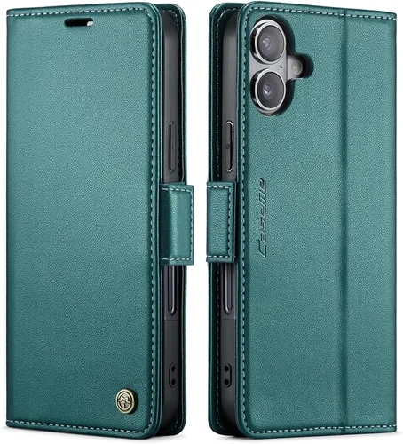 Vista 36 de QLTYPRI Funda tipo cartera para iPhone 7/8/SE 2020/SE 2022 con tarjetero, color azul