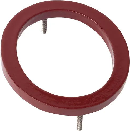 Vista 7 de Montague Metal Products MHN-06-F-BR1-2 Números flotantes modernos de aluminio cepillado sólido, 6 pulgadas, ladrillo rojo con recubrimiento en polvo