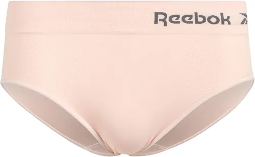 Vista 4 de Reebok - Pantaletas hipster (a la cadera) sin costuras para mujer (paquete de 5 unidades), S