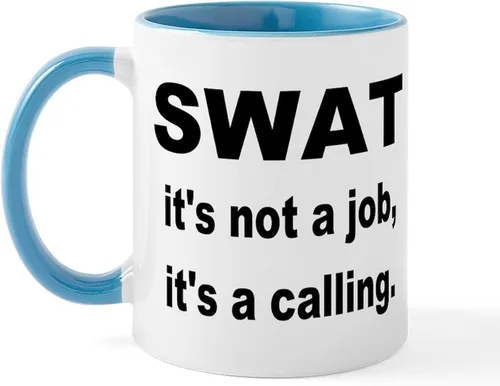 Vista 6 de CafePress SWAT - Taza de café de cerámica de 11 oz (11.0 fl oz)