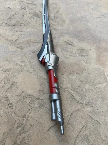 Vista 4 de 41" Fantasía Evil Ghost Game Cosplay Espada Espuma Réplica Props Disfraz LARP Blade