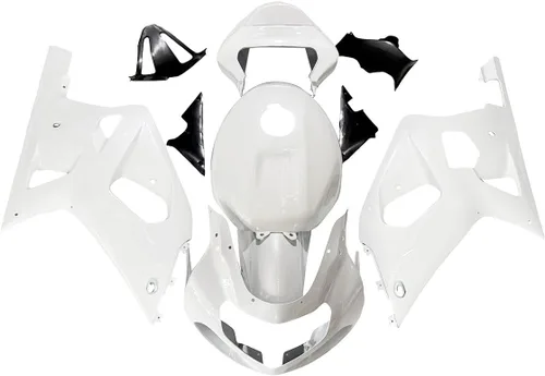 Vista 30 de Kit de carenado de llama azul negro de plástico ABS para Suzuki GSXR600 GSXR750 K1 2000-2003 Carenados GSX-R600 GSX-R750 2001 2002 2003 Inyección