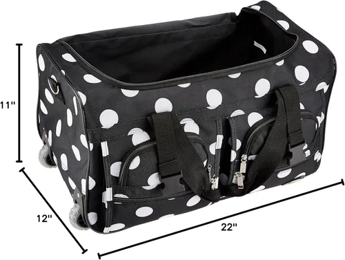 Vista 8 de Rockland Rolling Duffel Bag