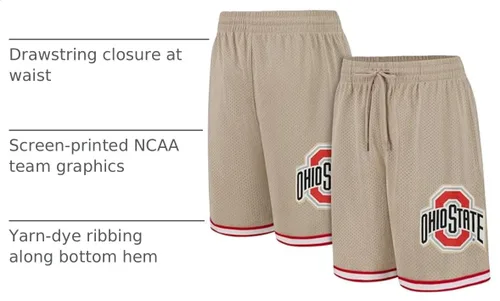 Vista 6 de Ultra Game Pantalones cortos de entrenamiento de baloncesto Showtime Active para hombre
