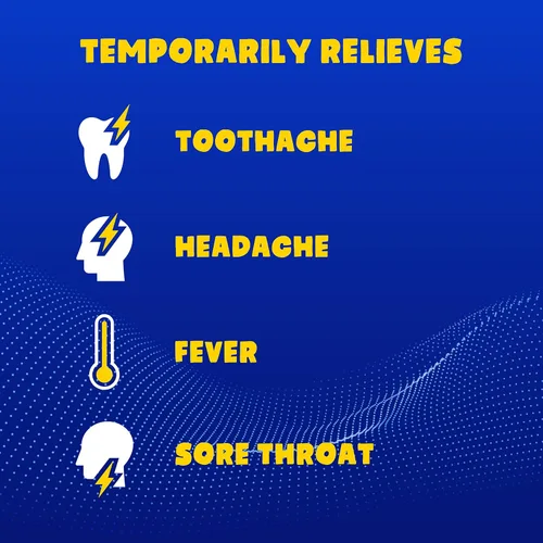 Vista 5 de Children's Advil Analgésico y reductor de fiebre, suspensión oral de ibuprofeno sin colorantes y sin azúcar, sabor a bayas, 4 onzas líquidas