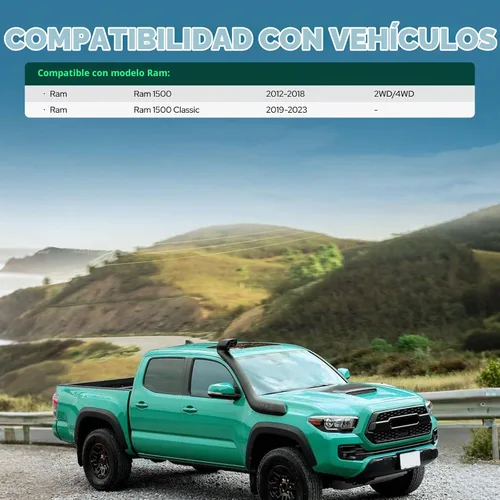Vista 3 de YHTAUTO 5x5.5 pulgadas espaciadores de rueda centrados en el cubo de 2 pulgadas, compatibles con Ram 1500 2012-2018, Ram 1500 Classic 2019-2023