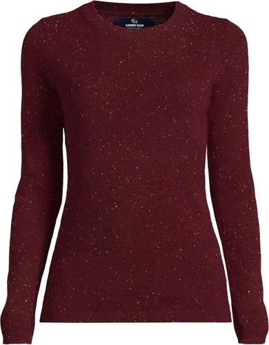 Vista 3 de Lands' End Suéter de cachemira para mujer