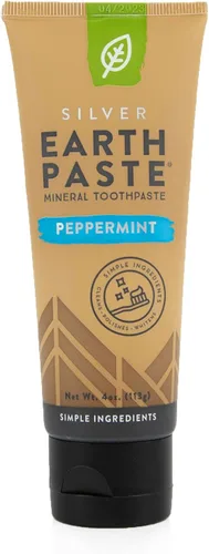 Vista 11 de Redmond Earthpaste - Pasta dental natural sin flúor, tubo de 4 onzas (paquete de 2, Lemon Twist)