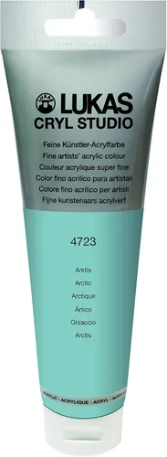 Vista 126 de Lukas CRYL Studio Artist - Pintura acrílica para artistas, Alizarín Carmesí, tubo de 125 ml - Pinturas acrílicas de alto pigmento para pintura