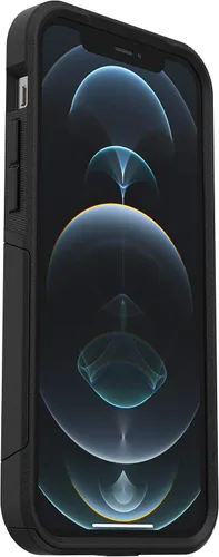 Vista 5 de OtterBox Funda Serie Commuter para iPhone 12 y 12 Pro - Unidad Única, se Envía en Bolsa de Polietileno, Ideal para Clientes de Negocios - Negro