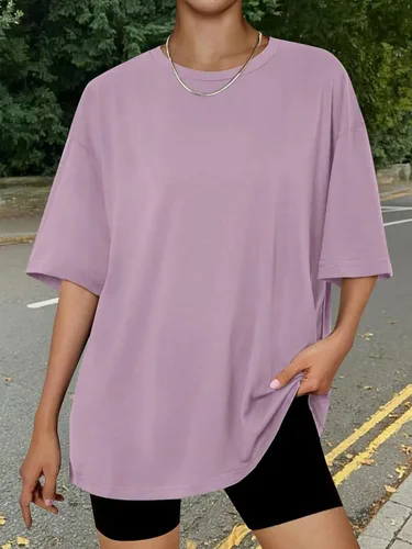Vista 6 de Trendy Queen - Camisetas de entrenamiento de moda para mujer, camisetas atléticas de manga corta para verano y primavera, disponibles en tallas